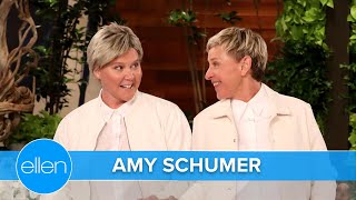 Amy Schumer Dresses Like Ellen and Explains Her Husband