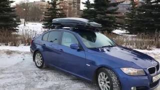 Thule Dynamic 800 + BMW 3 e90 (using wingbar edge 9592 with kit 3028)