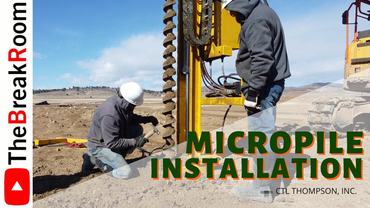Micropile Installation Youtube