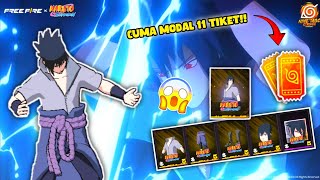 GARENA LAGI BAIK!!! GILA SIH AKU SPIN BUNDLE SASUKE CUMA MODAL 11 TIKET DOANG!!! | TERBARU 2025!