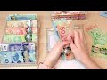 december cash stuffing 2021 canadian currency full time income