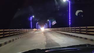 Night view of BOUDH-KIAKATA Bridge (Mahanadi)