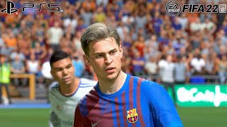 FIFA 22 | Barcelona vs Napoli Ft. Ferran Torres, | UEFA Europa League | Gameplay & Full match | PS5