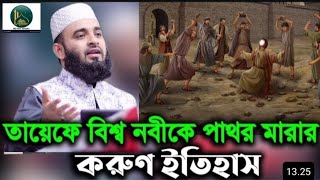 তায়েফে বিশ্ব নবীকে পাথর মেরে রক্তাত করার করুন ইতিহাস । Mizanur Rahman Azhari