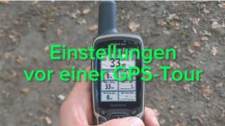 Garmin GPSMAP - Tourvorbereitungen