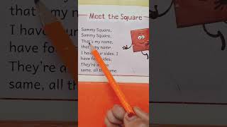 Meet the Square Poem oddle book. Square Poem