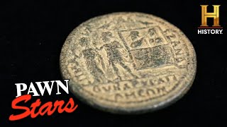 Pawn Stars Do America: EXCEEDINGLY RARE Ancient Roman Noah's Ark Coin (Season 2)
