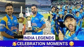 India Legends Won the Road Safety World series Final:India Legends won the title second time#tending