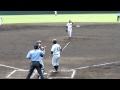 平成23年8月2日　2回表　島本　交流試合関西メディカル戦 鳴尾浜