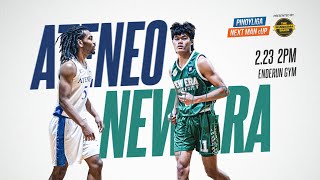 PINOYLIGA NEXT MAN CUP SEASON 3 | ATENEO BLUE EAGLES VS. NEW ERA UNIVERSITY HUNTERS