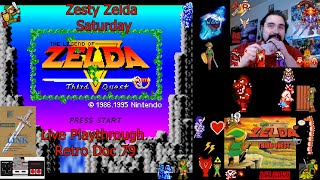 Zesty Zelda Saturday:  2 Games 1 Run (BS Zelda no Densetsu) + Zelda 2 Redux