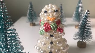 Beaded Snowman Tutorial