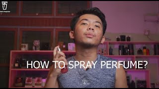 How to Spray Perfumes 2025 !