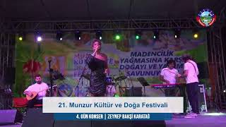 21. Munzur Kültür ve Doğa Festivali - 4. Gün Konser