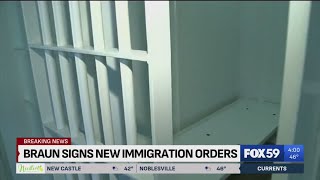 Indiana Gov. Braun signs immigration-related executive order