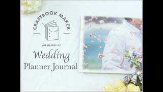 CRAFTBOOK MAKER: Wedding Planner Journal