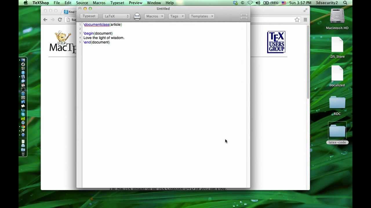 Latex Tutorial 1 Introduction Youtube