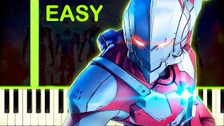 ULTRAMAN NETFLIX SEASON 2 THEME - EASY Piano Tutorial