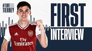 Kieran Tierney's first Arsenal interview
