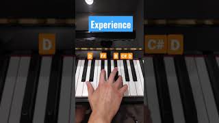 EXPERIENCE by EINAUDI, piano tutorial #shorts