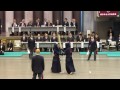 h26関東女子学生剣道選手権 準決勝1 矢上 駒澤 対端 法政