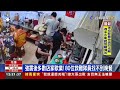 暖 麵店慘受地震波 及仍免費供餐慰勞救難隊員