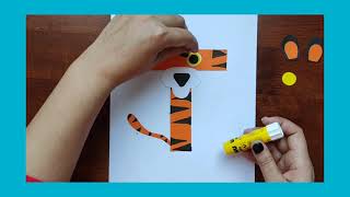 T letter craft for preschool/kindergarten,Learn abc for kids - Alphabet - Letters for toddlers