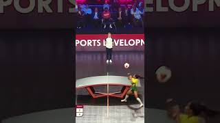 Ronaldinho Couldn't Help But Be Amazed At This Teqball rally 😍