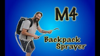 My 4 Sons M4 battery power backpack sprayers review.