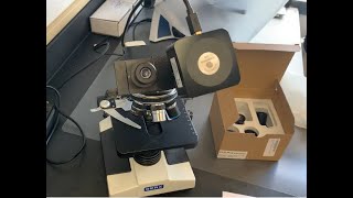 How to setup & use a microscope digital camera
