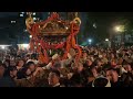 令和6年　2024.9.16　氷川神社例大祭　宮入担ぎ