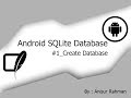 Android SQLite Tutorial #1- Create Database