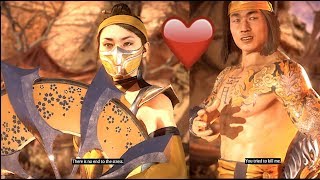 Lui Kang And Kitana All Husband Wife Intro's- Mortal Kombat 11
