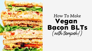 Tempeh Bacon (For Vegan BLTs!)
