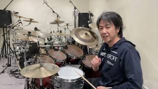 スーパーインポーズ9連 ヴィニー・カリウタ 解析『superimpose 9』 Vinnie Colaiuta 『熊谷徳明』Noriaki Kumagai