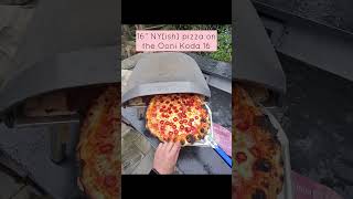 NY pizza in the Ooni Koda 16.