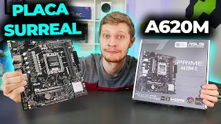 A NOVA A620M PARA RYZEN, PLACA MÃE MAIS BARATA AM5, VALE A PENA?