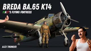 Breda Ba.65 K14 Flying Fortress | War Thunder #warthunder