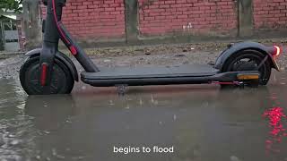 Real rain and water test on the Xiaomi Scooter 4 Lite - Will it be damaged?