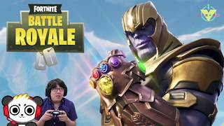 Ryan Toys Review | Fortnite! I GOT THANOS INFINITY WAR GAUNTLET! Let's Play