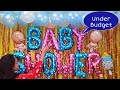 How To Make Baby Shower Decorations at Home | Under Budget Decoration Ideas for baby shower at Home