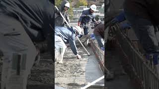 コンクリート打設　placing of concrete　#shorts　05