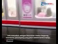 detik detik penumpang jatuh dari peron stasiun manggarai saat krl melintas begini kondisinya