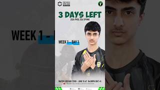 3 DAYS LEFT FOR PMSL CSA 🔥💚 ARE U EXCITED ? #i8esports #pubgmobile #pmsl #bgmi #pubg