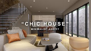 MINIMALIST HOUSE DESIGN 7X14 METERS STYLISH DESIGN WITH NATURAL LIGHT