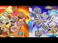 Beyblade Burst DB 【ALL Ragnaruk VS All Longinus】 Relay battle 베이블레이드 버스트 DB 올 라그나로크 VS 올 롱기누스 릴레이 배틀