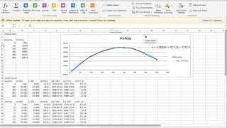 Example3 4 5 Optimizing function from data points