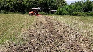 Kubota L3608 with krl rotovator