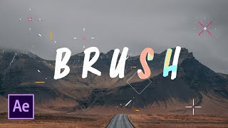 Creative Write-On Brush Effect | After Effects Tutorial