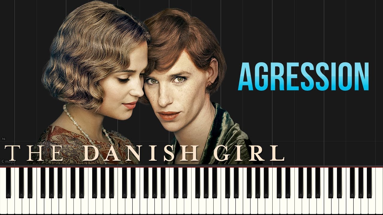 The Danish Girl - Agression | Alexandre Desplat (Piano Tutorial ...